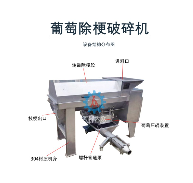 葡萄除梗破碎機(jī)